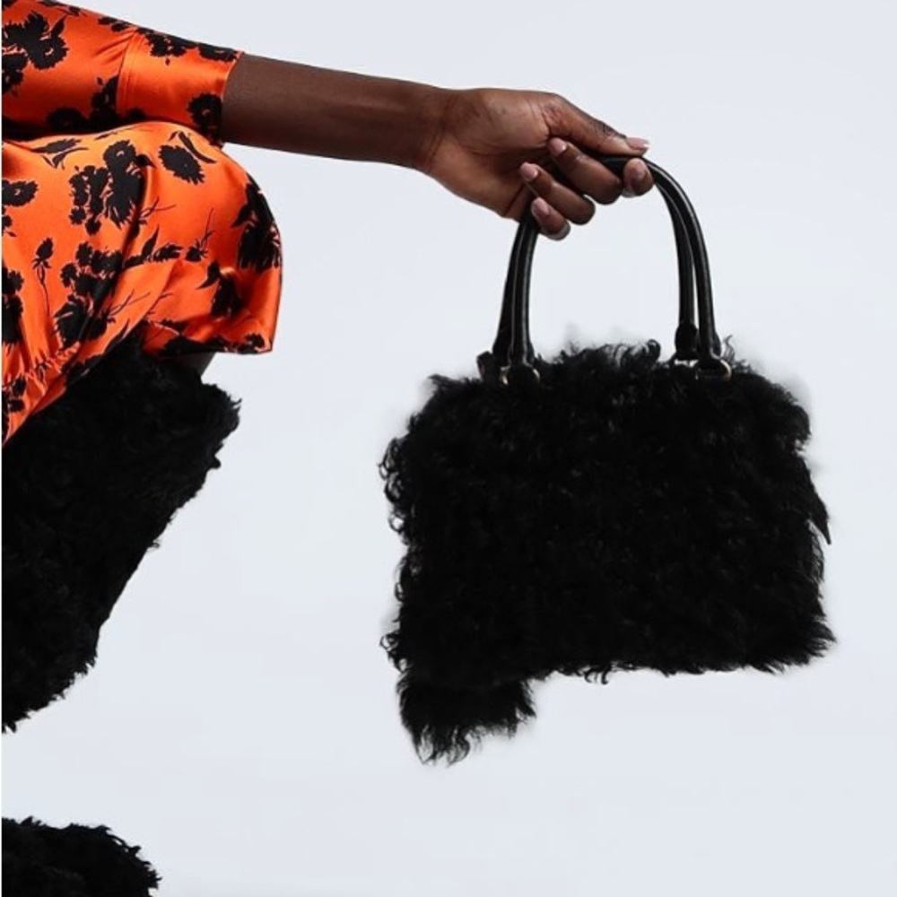 Miu Miu shearling bag